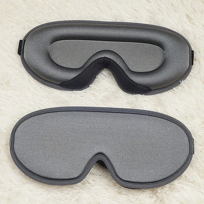 3D Eye Mask Bluetooth Music Play Sleeping Headphones with Built-In HD Speaker Mask for Sleep Headphones Wireless Air Travel 5.0