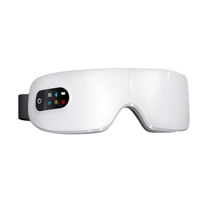4D Eye Massager Smart Airbag Vibration Eye Care Instrument Hot Compress Bluetooth Eye Massage Glasses Fatigue Anti-Wrinkle Care