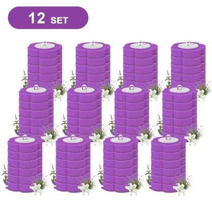18/36Pcs Disposable Toilet Brush Set No Cleaning Long Handle Wall-Mounted Wc Cleaning Tool Kit with Replaceable Brush Head